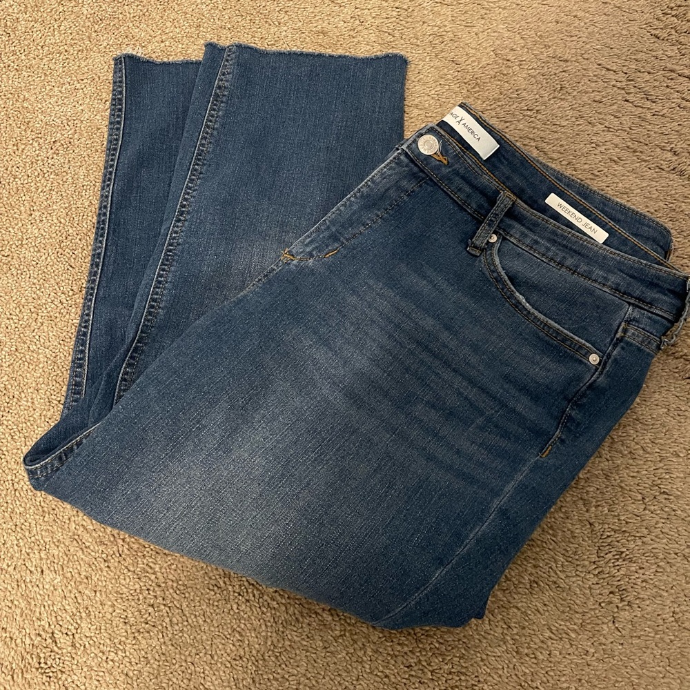 Vintage America Weekend Jean Cropped Size 14